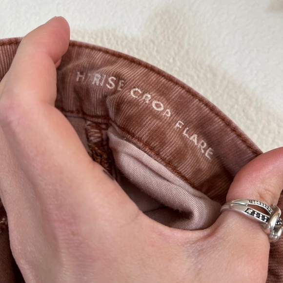 American Eagle Outfitters Brick Cropped Jeans - Picture 6 of 10